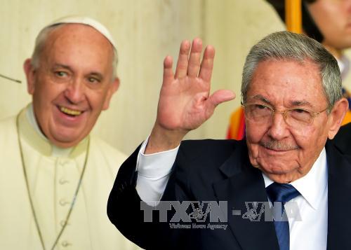 Giáo hoàng Francis thăm lịch sử tới Cuba, Mỹ ảnh 1